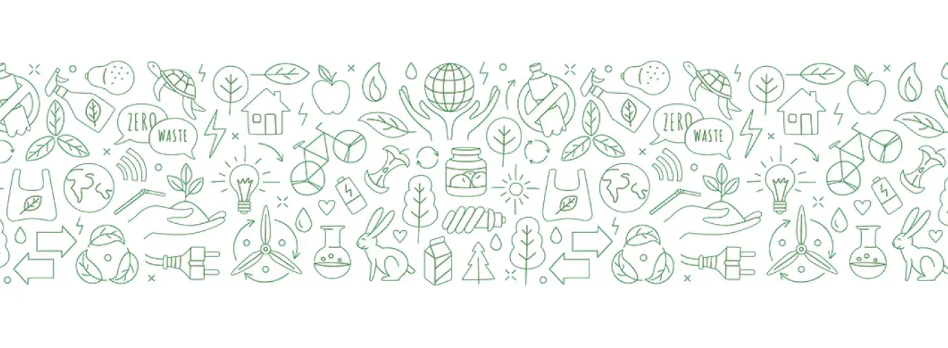 vector if sustainable icons